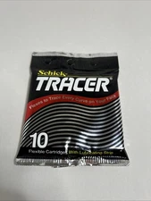 Schick FX Tracer 10-Razor Blade Cartridge Refill NOS NBA Lubricating Strip