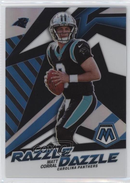 2022 Panini Mosaic Razzle Dazzle Matt Corral #RD-20 Rookie RC 1l2