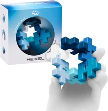 Waterfall Fidget Toy Hexel Stress Relief Sensory Puzzle Anxiety Reduce Focus Aid