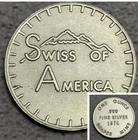 Rare 1974 Draper Mint Swiss Of America 1 oz .999 Fine Silver Bullion