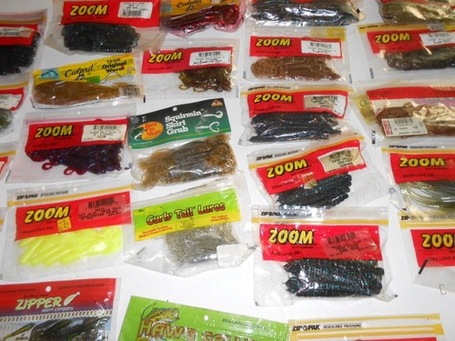 HUGE LOT X27 Zoom Flute + Salty Super + Misc - Rare Colors Fishing Lures Lot #2 - Picture 6 of 8