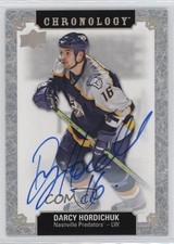 2018 Upper Deck Chronology Franchise History Darcy Hordichuk #FH-NA-DH Auto s3g