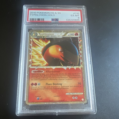 Typhlosion graded PSA 6 for sale on eBay