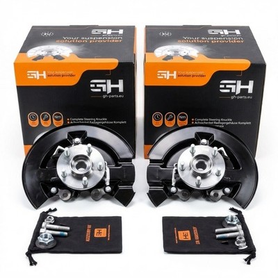 2x Achsschenkel Radlagergehäuse Komplett Vorne für Ford Kuga II 2012-2019