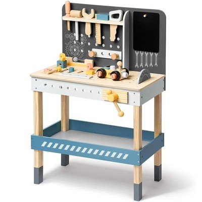 ROBUD  Holzwerkzeug Arbeitsbank tun so vor, als spielen Bau Kid Spielzeug