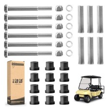 Golf Cart Leaf Spring Bushing Sleeve Kit For Club Car DS Gas Electric 1981Up
