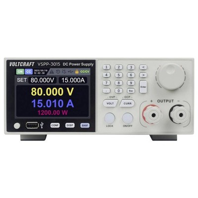 VOLTCRAFT VSPP-3015 Labornetzgerät für Rackeinbau, einstellbar 0 - 150 V/DC 0 -