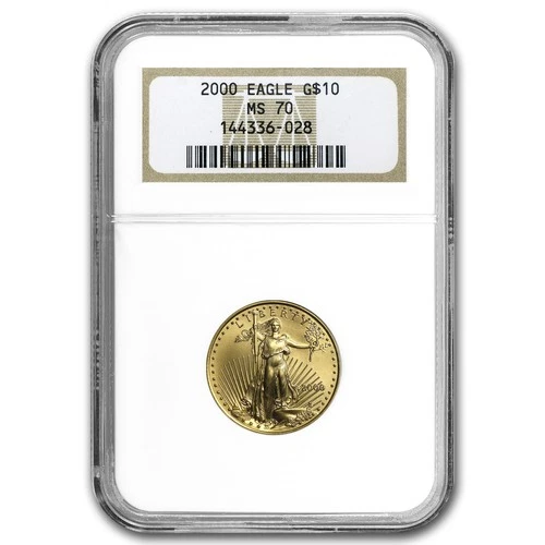 2000 1/4 oz American Gold Eagle MS-70 NGC