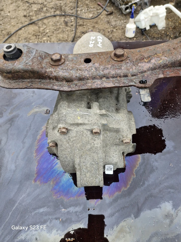 2010 Honda CR-V Rear Diff Differential 2.2 Diesel N22B3 - Image 3 of 4