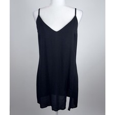 Reformation Marlowe Mini Dress in Black Size Medium