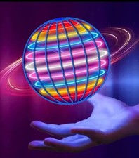 Flying Orb Ball Boomerang Spinner Kids Mini Drone Spinning UFO Boy Girl Toy Gift