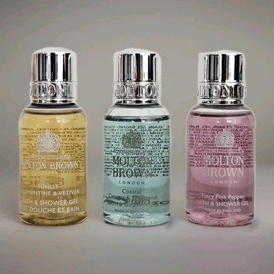 Molton Brown Sunlit Clementine Cypress Sea Fennel Fiery Pink Pepper 3x30ml SG