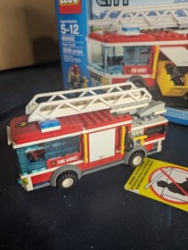 LEGO City Fire Boat 60005, Fire Truck 60002, Speed boat 4641 Complete Sets 