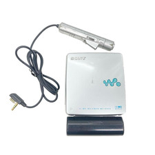 SONY MZ-EH50 MD Player Portable Audio Player MiniDisc Recorders Silver T13KIY