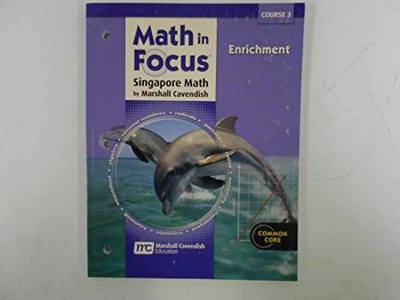 Math in Focus, Course 3: - Paperback, by Houghton Mifflin Harcourt - Very Good