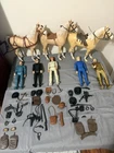 Johnny West 12” Figures Collection With Accessories Lot. 1960-1970 By Marx