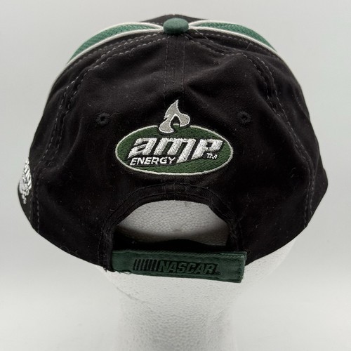 Baseballmütze Kappe Dale Earnhardt Jr. #88 Amp Energy grün schwarz NASCAR Strapback - Bild 3 von 6