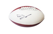 Mario Edwards Jr Oakland Raiders signed football |CERT Autograph 4316a181