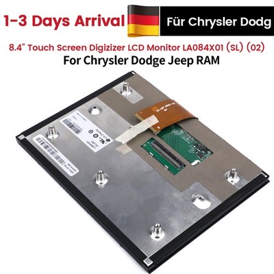 OEM LA084X01(SL)(01) 8.4'' LCD Display Touch Screen Ersatz Für Dodge Challenger