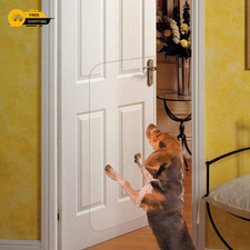 Clear Door Scratch Protector, Deluxe Pet Door Scratch Shield Protect Your Doors
