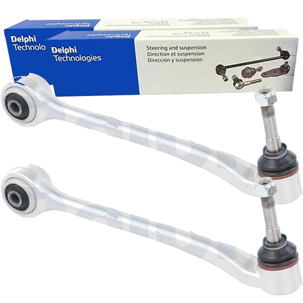 2X Delphi Querlenker Vorne Rechts Unten Links Passend FÜR BMW 5 Links+Rechts-image