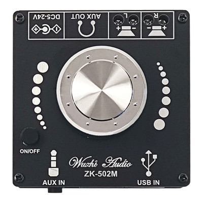 Bluetooth 5.0 Digital Power Audio Amplifier board 50W 100W*2 Stereo AMP Theater