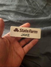 Jake From Statefarm Magentic Costume BADGE Premium 