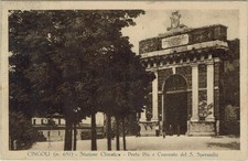CINGOLI - Stazione Climatica-Porta Pia-Convento Sperandia- VIAGG. 1931 - 1875 PI