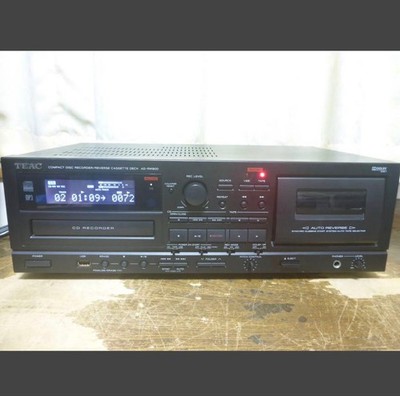 TEAC AD-RW900 Black CD Cassette Recorder Combo Deck Audio Player
