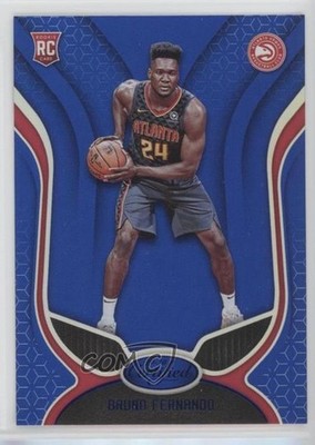 2019-20 Certified Rookies Mirror Blue Bruno Fernando #180 Rookie RC m3v