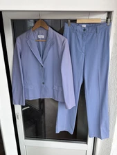 JIL SANDER Women's Cotton Suit Set Blazer Jacket Pants EU 38 US 6