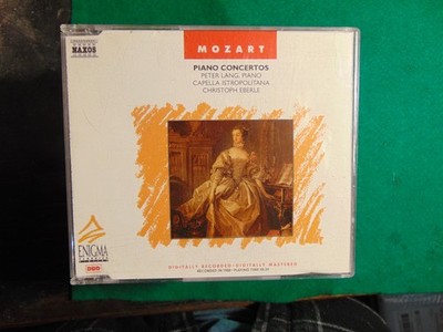 MOZART - Piano Concertos K466 & K467 PETER LANG / EBERLE CD