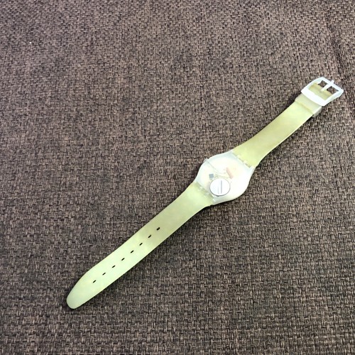 2000 Blue Floral Swiss Swatch Watch for Women, Vintage Flower Swatch Watch Rare - Picture 12 of 12
