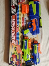 NEW Air Warriors Triple Threat Gun Blaster Set 75 Long Distance Darts
