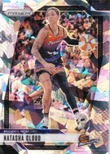 2024 Prizm WNBA Natasha Cloud #11 Mercury Cracked Ice PWE