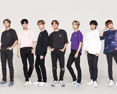 BTS KPOP GROUP 8x10 PHOTO *