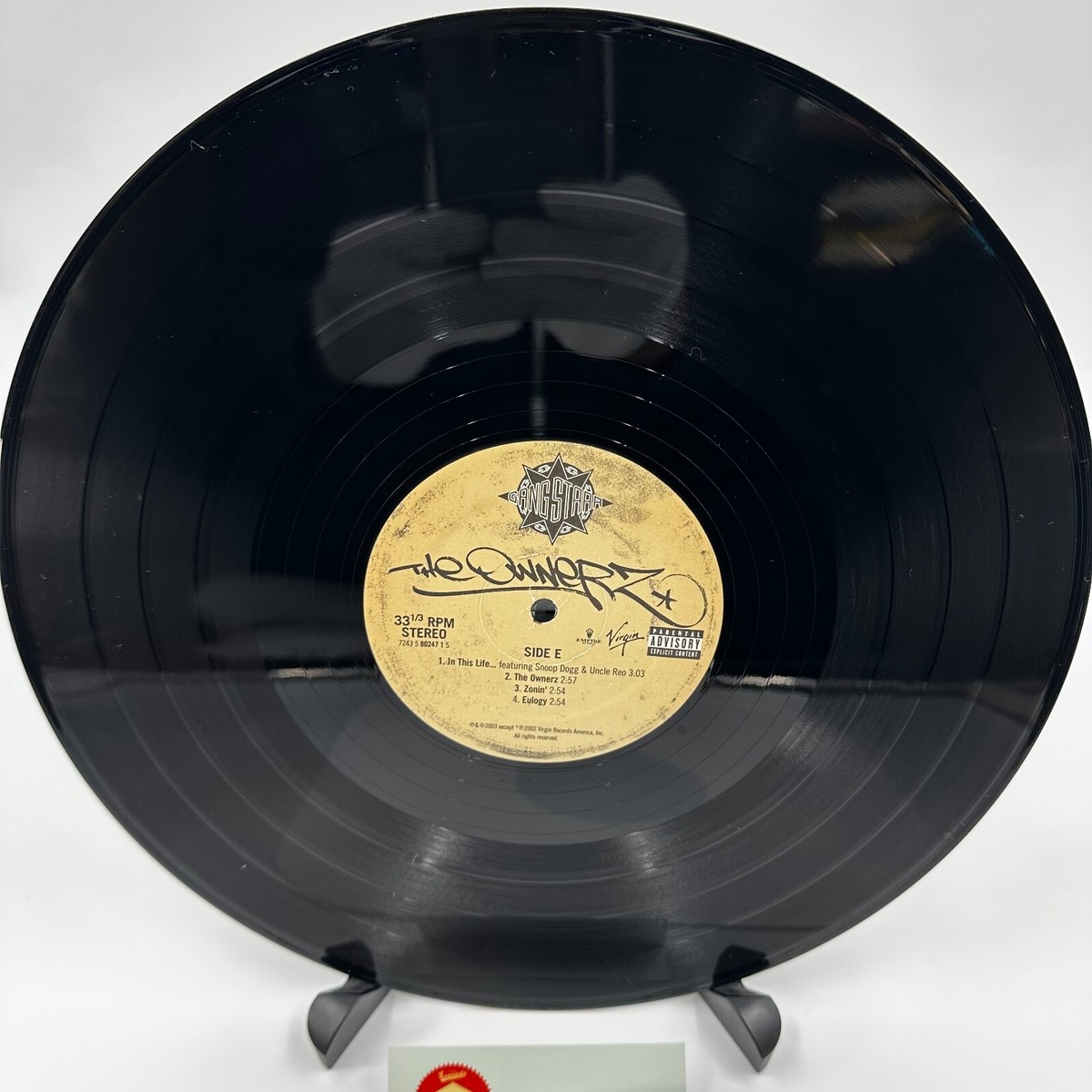 From Japan Gang Starr / The Ownerz 2003 US 3LP Vinyl [Great