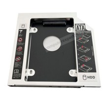 2.5 SATA 2nd HDD HD SSD Hard Drive Caddy Adapter Frame for Lenovo B570 B580 B590