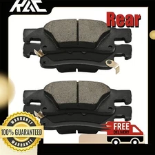 Rear Brake Pads D1498 for Jeep Grand Cherokee 2012-2021 3.6L