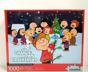 Charles Schulz's A Charlie Brown Christmas Aquarius Jigsaw Puzzle Peanuts
