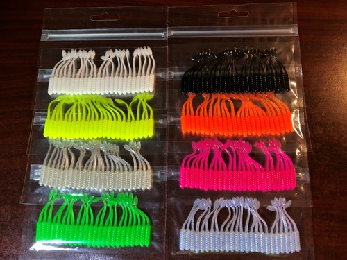 Soft Plastic Baits - Crappie - Panfish - Scented - 24 Count - 2" Crappie Dancer - Picture 5 of 77