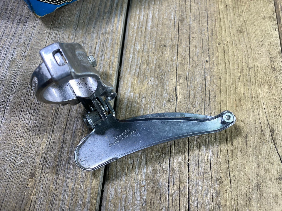 .DESVIADOR DELANTERO BICICLETA VINTAGE SIMPLEX SA 102 SGDG HECHO EN FRANCIA NOS Foto 3 de 4