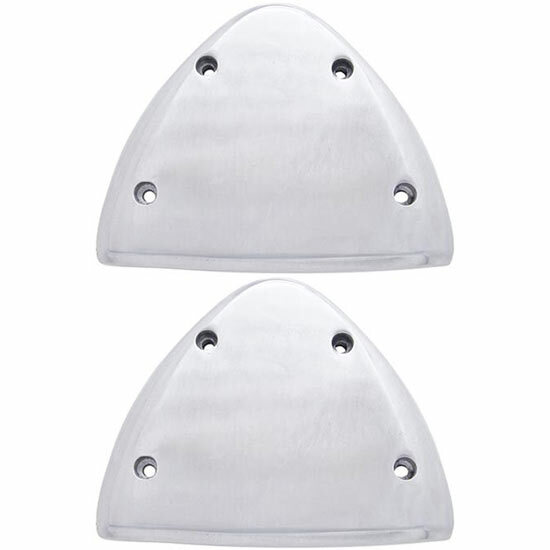 United Pacific 30419 - Headlight Turn Signal Cover Kit For Peterbilt (Pair)