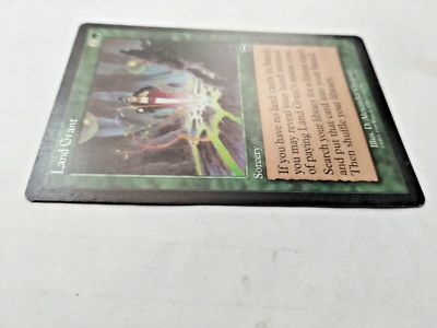 U MTG Land Grant Mercadian Masques 255/350 Regular Common - Edge