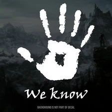 The Dark Brotherhood Vinyl Decal Sticker