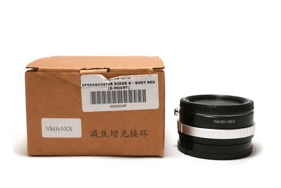 Speedbooster Ring Nikon G - Sony NEX (E-Mount) Adapter