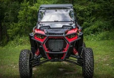 SuperATV  Scratch Resistant Flip Windshield For Polaris RZR XP Turbo S