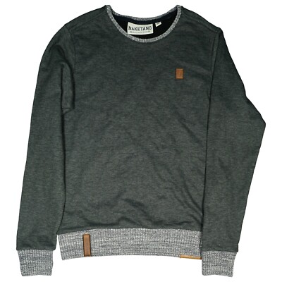 NAKETANO women's sweatshirt sweatshirt sweater cozy warm size M gray TOP