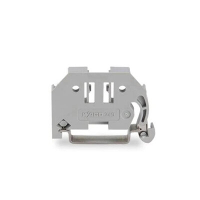 2pcs WAGO 249-116 Terminal End Block Screwless End Stop 6mm Wide Din Rail New
