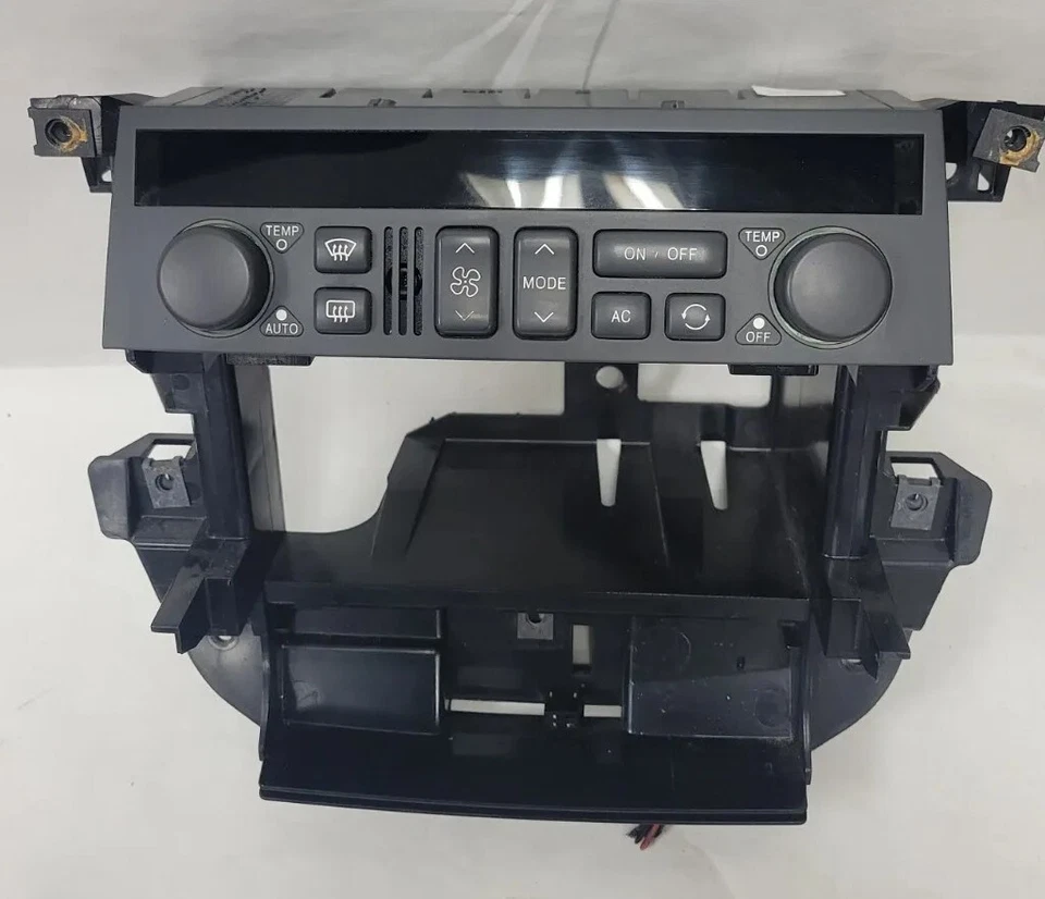Painel de controle climático CA 2000-01 Cadillac Catera aquecedor fabricante de equipamento original GM - Imagem 2 de 4